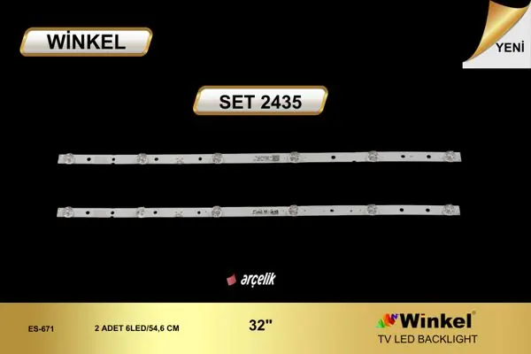 Altus 32 inç TV LED bar takımı Winkel SET 2435