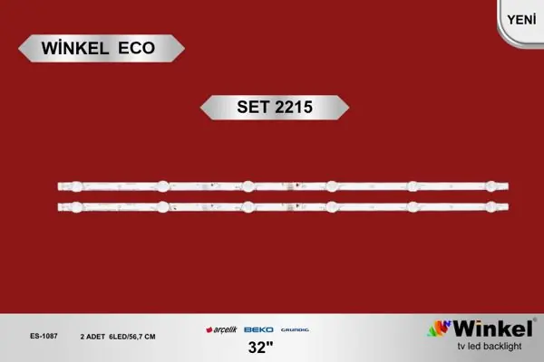 Arçelik 32 inç TV LED bar takımı Winkel Eco SET 2215