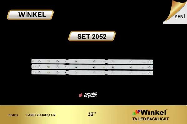 Arçelik 32 inç TV LED bar takımı Winkel SET 2052