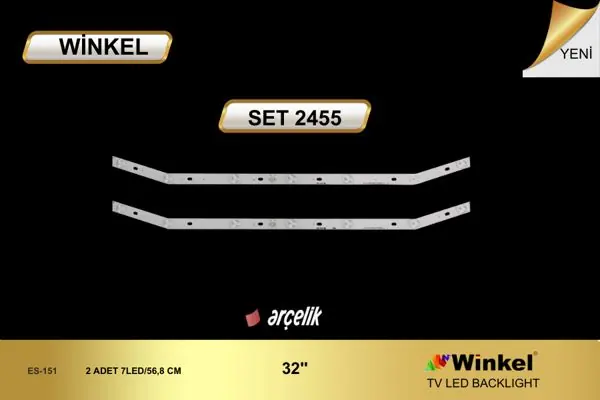 Arçelik 32 inç TV LED bar takımı Winkel SET 2455