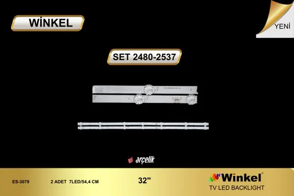 Arçelik 32 inç TV LED bar takımı Winkel SET 2480-2537