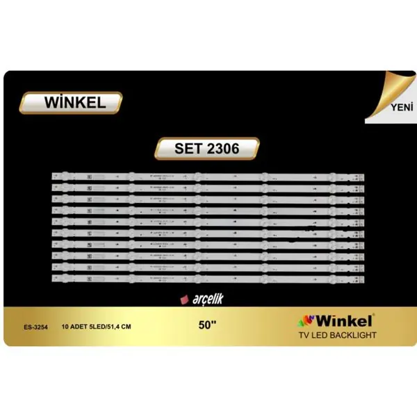 Arçelik 50 inç TV LED bar takımı Winkel SET 2306