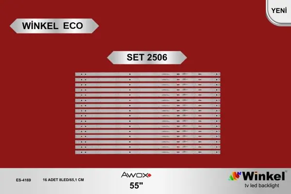 Awox 65 inç TV LED bar takımı Winkel Eco SET 2506
