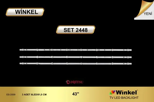 Dijitsu 43 inç TV LED bar takımı Winkel SET 2448