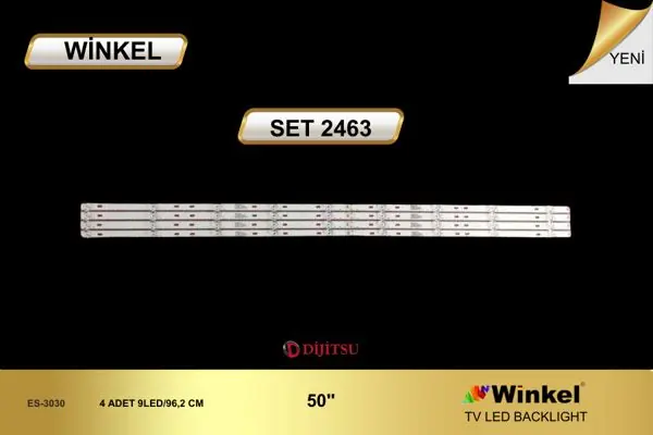 Dijitsu 50 inç TV LED bar takımı Winkel SET 2463