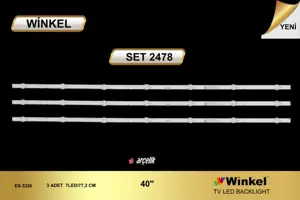 Arçelik 40 inç TV LED bar Winkel SET 2478