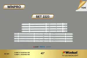 Arçelik 43 inç TV LED bar Winpro SET 2223