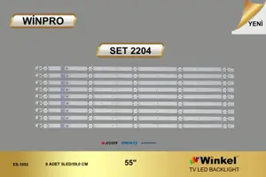 Arçelik 55 inç TV LED bar Winpro SET 2204