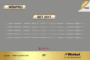 Dijitsu 55 inç TV LED bar Winpro SET 2517