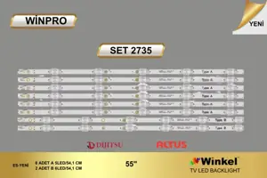 Dijitsu 55 inç TV LED bar Winpro SET 2735