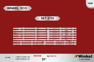 Dijitsu 55 inç TV LED bar Winkel Eco SET 2735