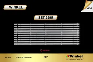 Dijitsu 58 inç TV LED bar Winkel SET 2595