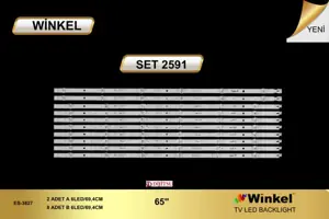 Dijitsu 65 inç TV LED bar Winkel SET 2591