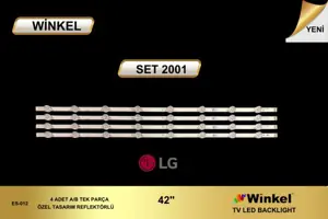 LG 42 inç TV LED bar Winkel SET 2001