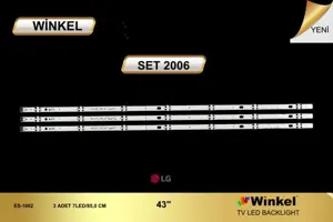 LG 43 inç TV LED bar Winkel SET 2006
