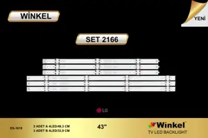 LG 43 inç TV LED bar Winkel SET 2166
