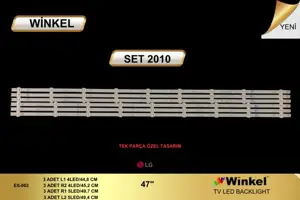 LG 47 inç TV LED bar Winkel SET 2010