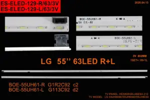 LG 55 inç TV LED bar Winkel SET 2212