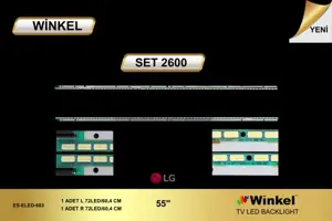 LG 55 inç TV LED bar Winkel SET 2600