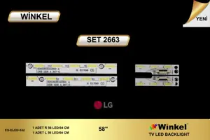 LG 58 inç TV LED bar Winkel SET 2663