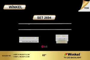 LG 65 inç TV LED bar Winkel SET 2694