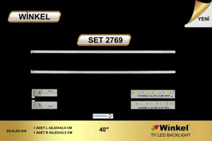 Next 39 inç TV LED bar Winkel SET 2769