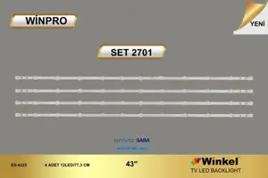 Onvo 43 inç TV LED bar Winpro SET 2701