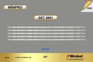 Philips 43 inç TV LED bar Winpro SET 2061