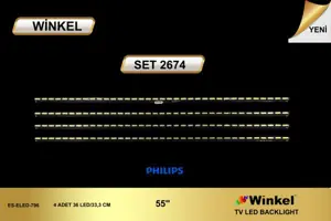 Philips 55 inç TV LED bar Winkel SET 2674