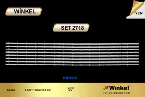 Philips 58 inç TV LED bar Winkel SET 2718