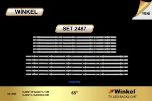 Philips 65 inç TV LED bar Winkel SET 2487