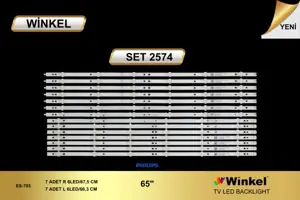 Philips 65 inç TV LED bar Winkel SET 2574