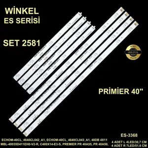 Premier 40 inç TV LED bar Winkel SET 2581