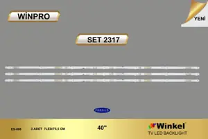 Profilo 40 inç TV LED bar Winpro SET 2317
