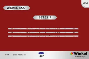 Profilo 40 inç TV LED bar Winkel Eco SET 2317