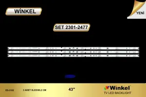 Profilo 43 inç TV LED bar Winkel SET 2477-2301