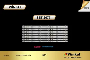 Sanyo 50 inç TV LED bar Winkel SET 2677