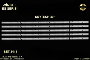 Skytech 40 inç TV LED bar Winkel SET 2411