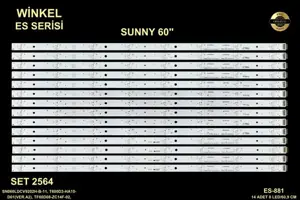 Sunny 60 inç TV LED bar Winkel SET 2564