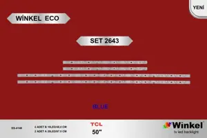 TCL 50 inç TV LED bar Winkel Eco SET 2643