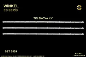 Telenova 43 inç TV LED bar Winkel SET 2555
