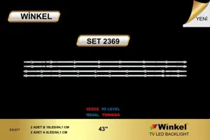 Vestel 43 inç TV LED bar Winkel SET 2369