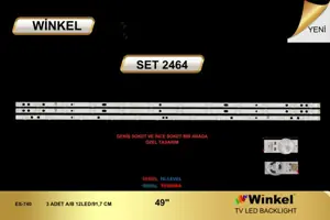 Vestel 49 inç TV LED bar Winkel SET 2464
