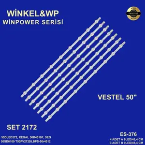 Vestel 50 inç TV LED bar Winkel&WP 2172