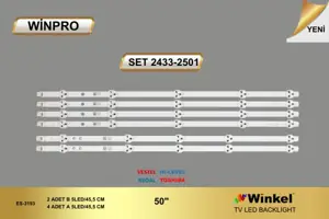 Vestel 50 inç TV LED bar Winpro SET 2433-2501