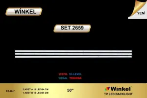 Vestel 50 inç TV LED bar Winkel SET 2659