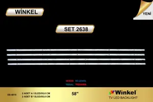 Vestel 58 inç TV LED bar Winkel SET 2638