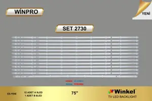 Vestel 75 inç TV LED bar Winpro SET 2730