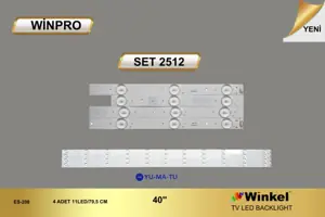 Yumatu 40 inç TV LED bar Winpro SET 2512