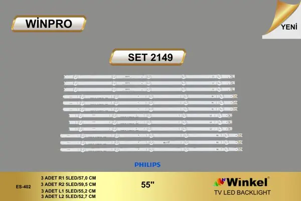LG inç TV LED bar takımı Winpro SET 2149